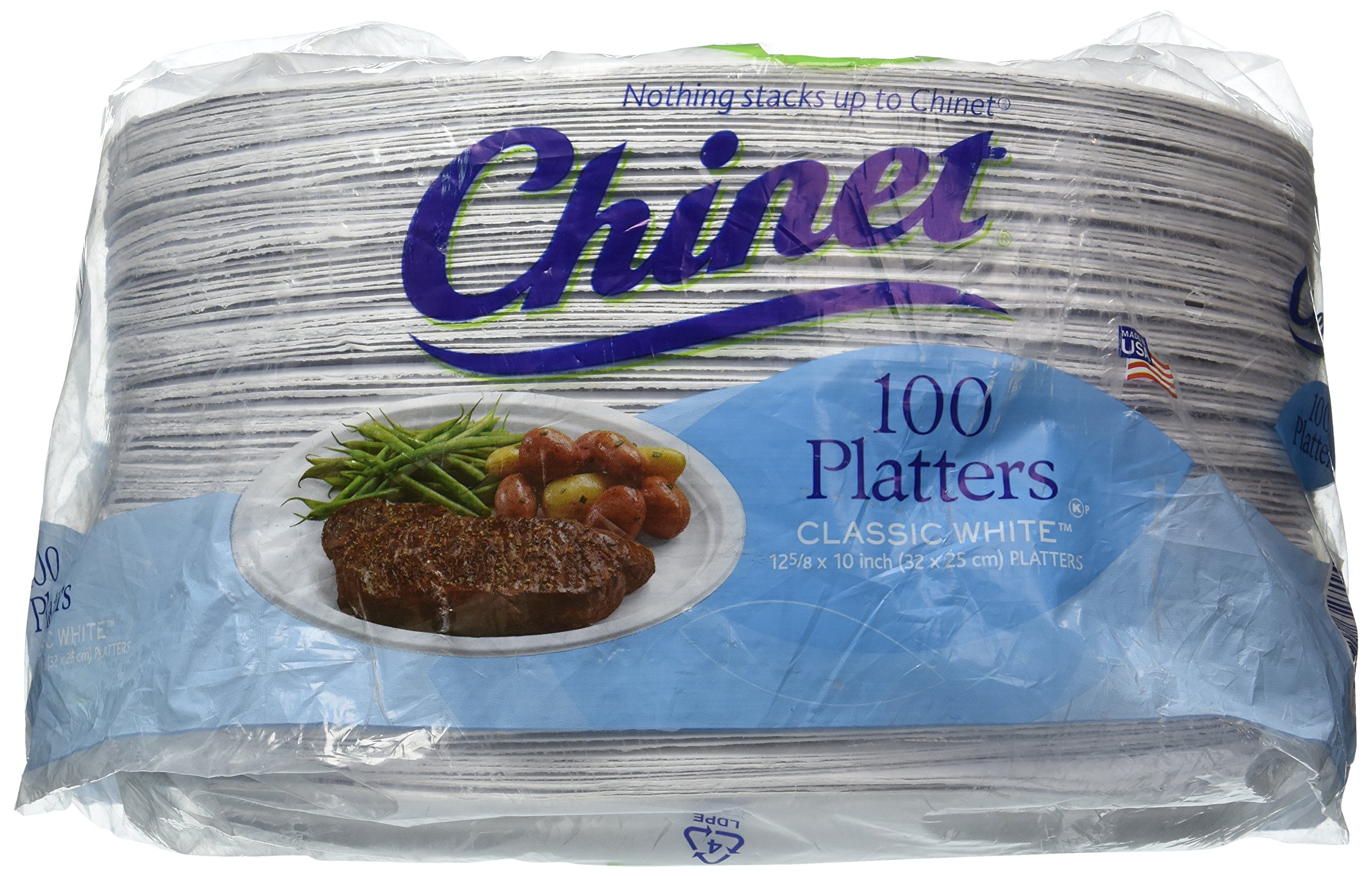 Chinet - Extra Large Platters - 100 ct. by MegaDeal 