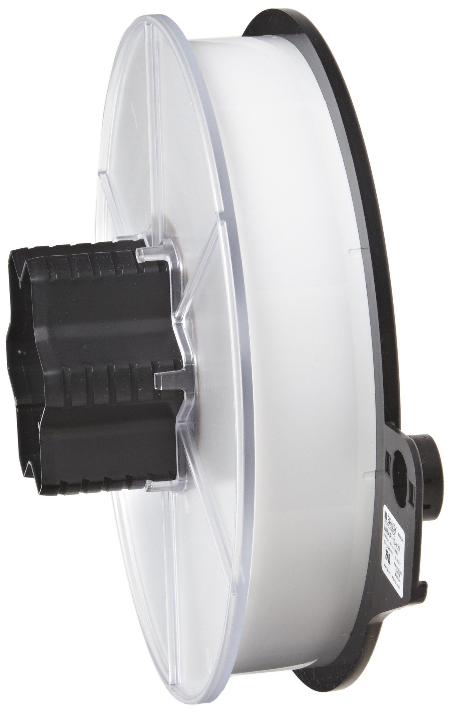 Brady WRAP-10-427 1 Width x 2.25 Height B-427 Vinyl Matte Finish White Wraptor Self-Laminating Label (2500 per Roll) by Brady