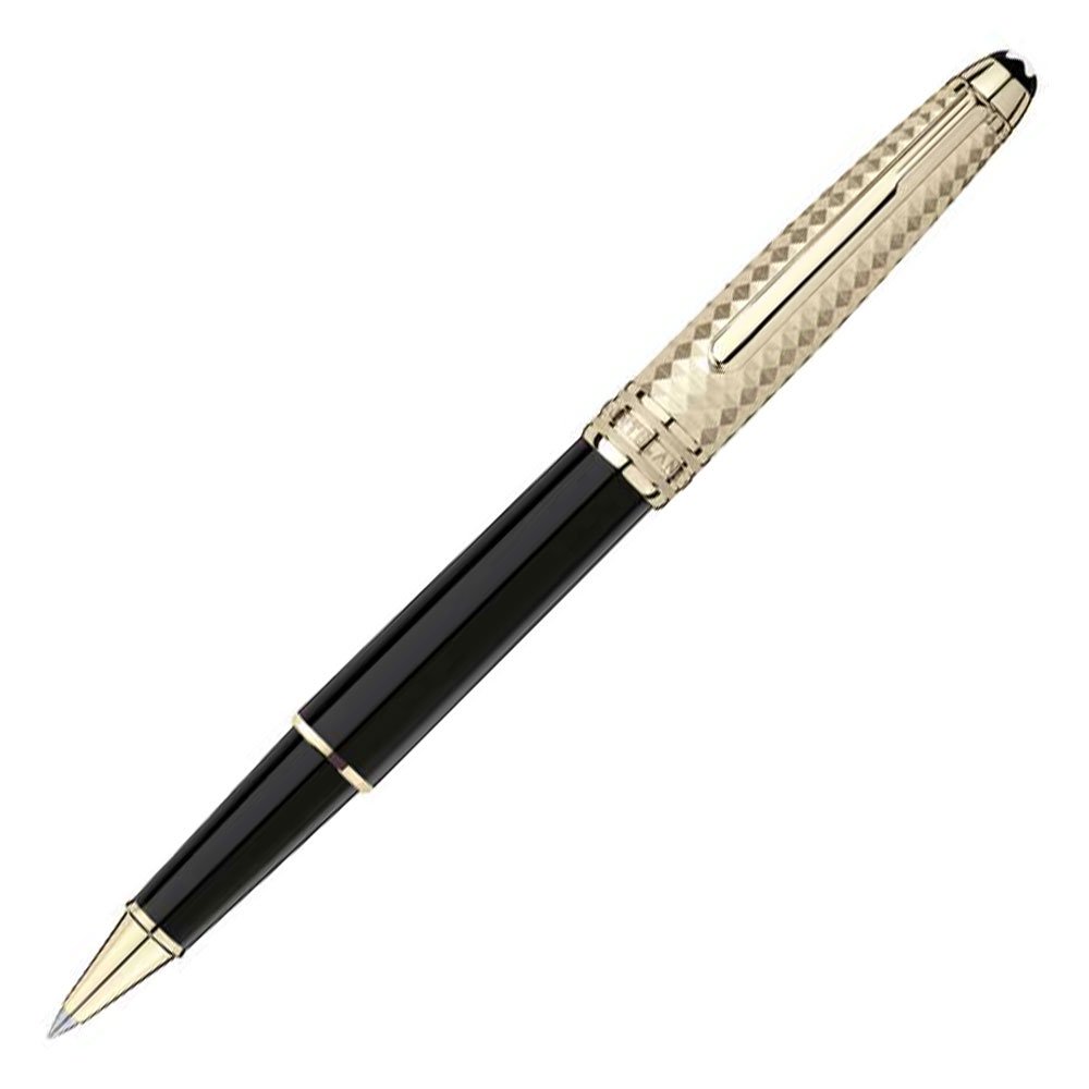 MONTBLANC モンブラン ローラーボール マイスターシュテュック ソリテール #163 ドゥエ ジオメトリック ディメンション