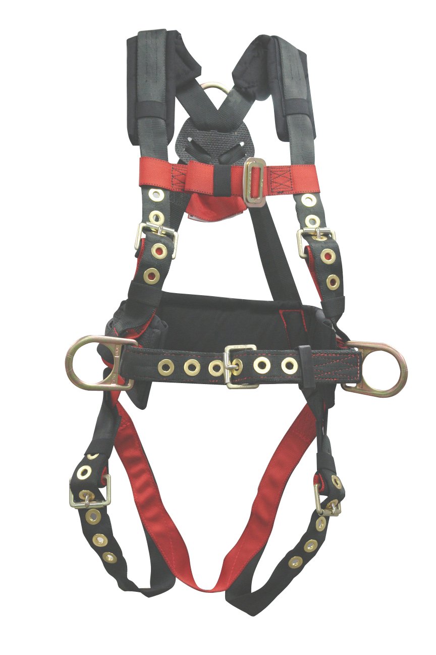 Elk River 65325 Iron Eagle Polyester/Nylon 3 D-Ring Harness with Tongue Buckles 2X-Large by Elk River