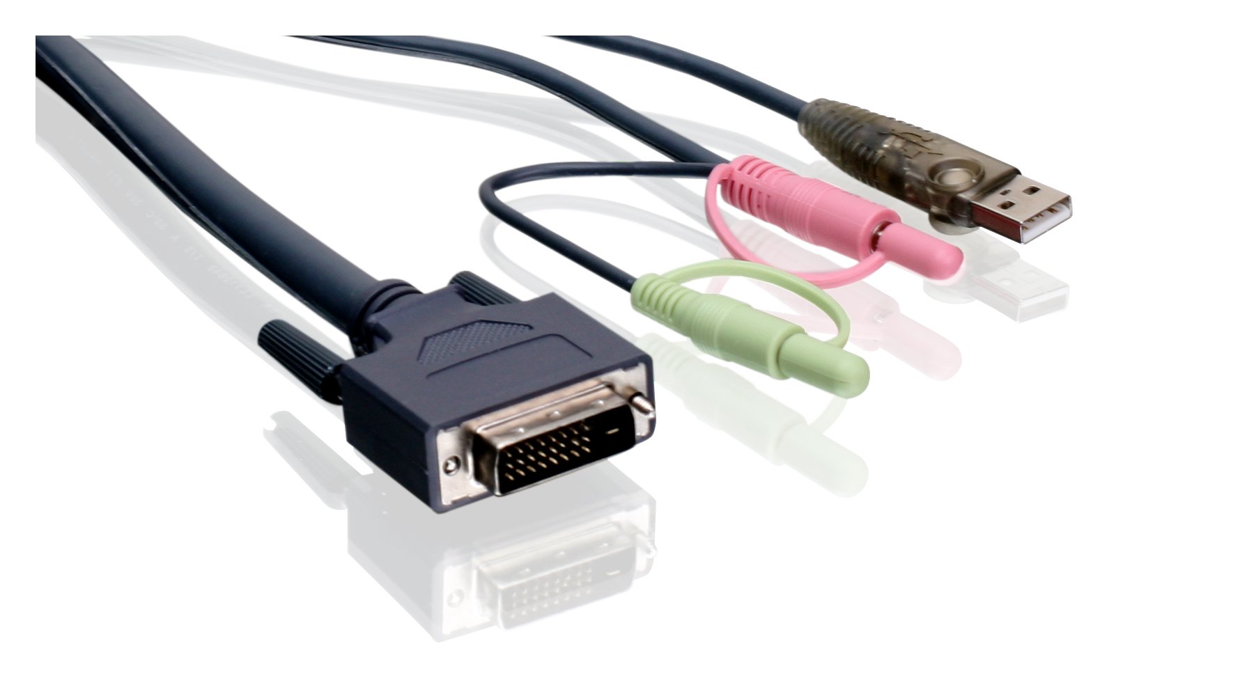 15 ft DVI KVM cable