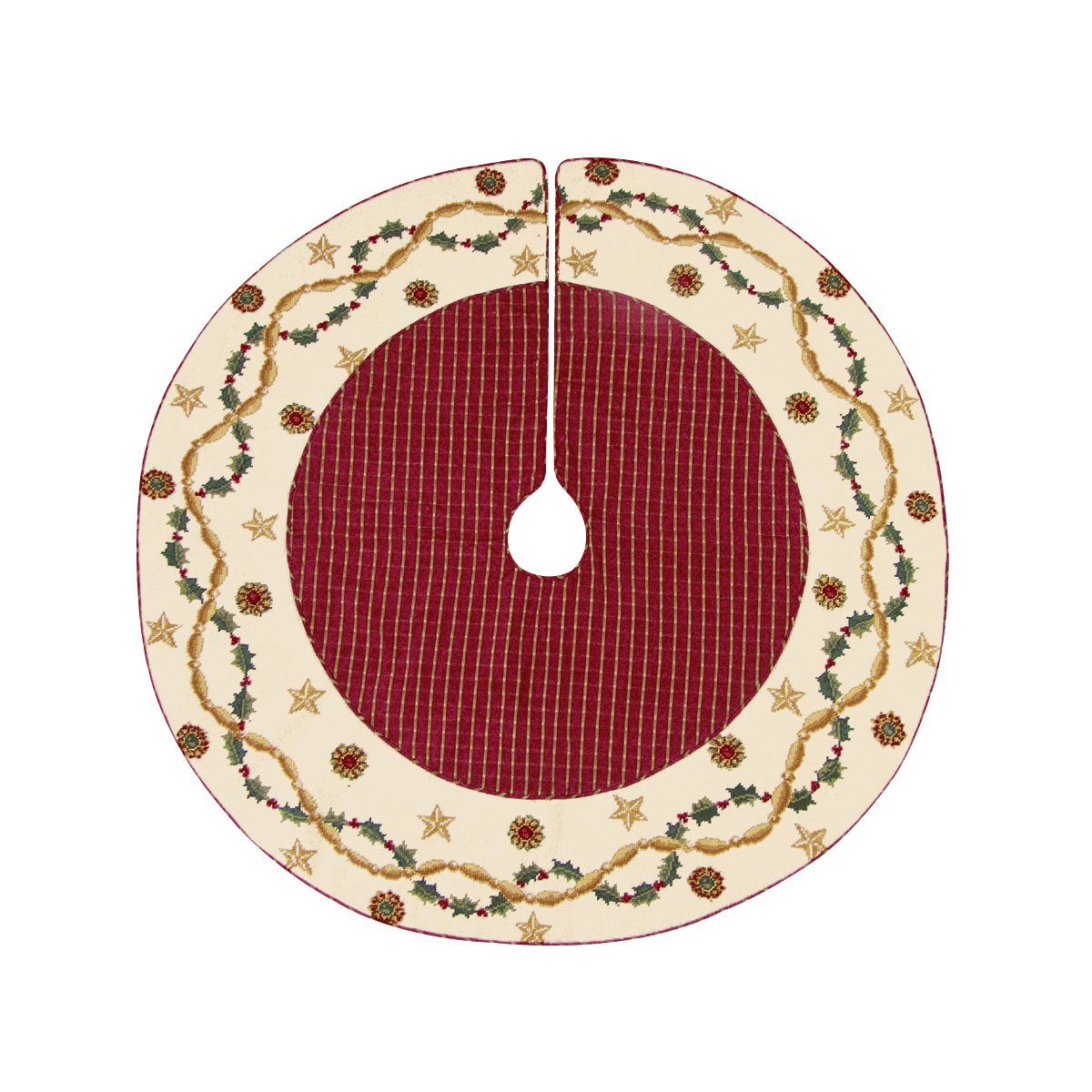 Hollyberry & Jewels Needlepointツリースカート