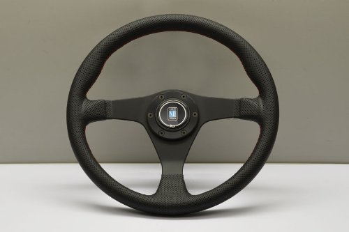 FET [ アサヒライズ ] NARDI ステアリング SPORTS タイプB ブラックパンチングレザー/ブラックスポーク(35φ) [ 品番 ] N751