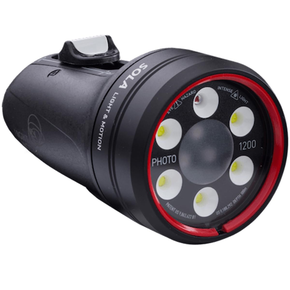 Light & Motion Sola Photo with 1200 lm Focus Light Red by Light and Motion