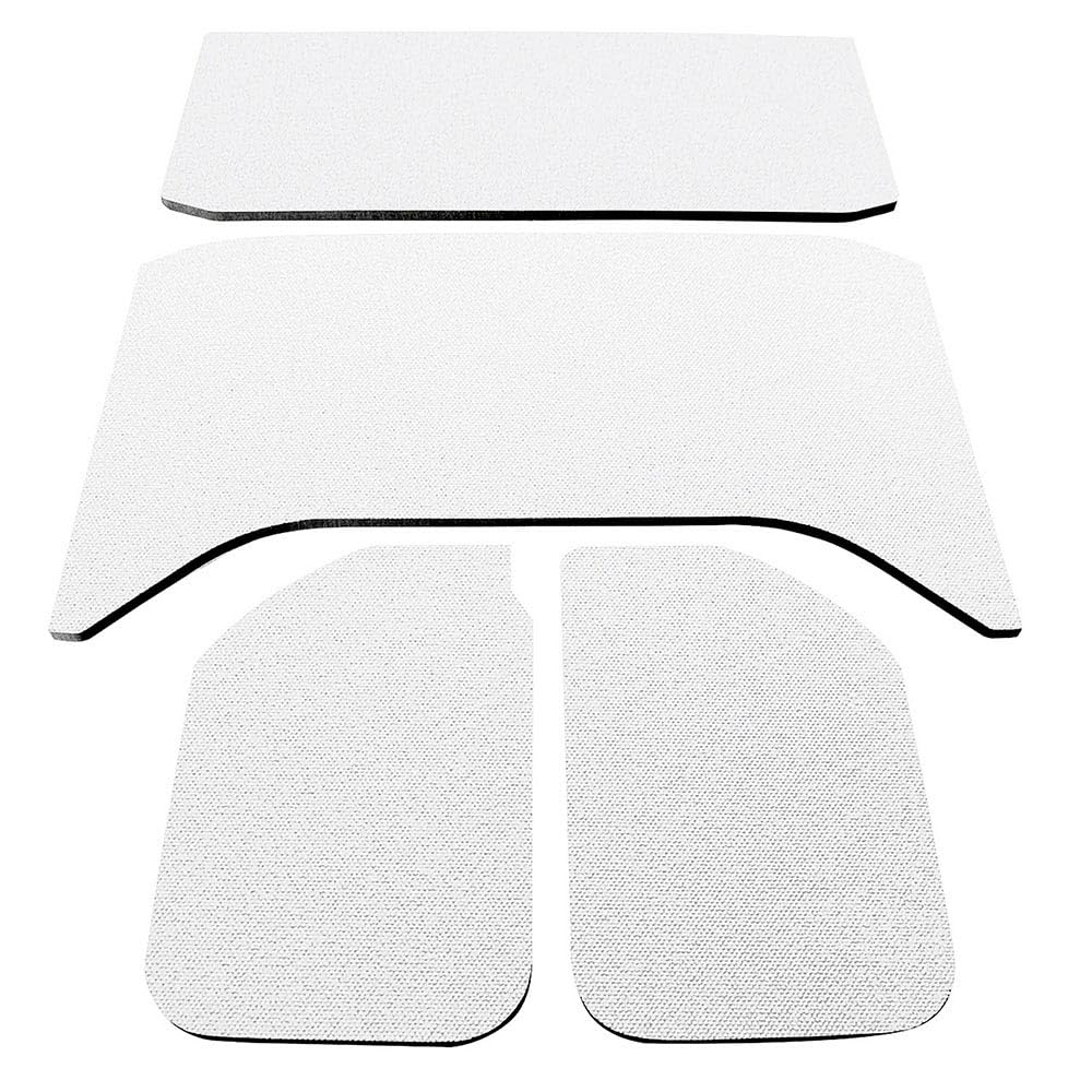 DEI ブームマット 消音天井材 ジープ・ラングラー用 4-Door Jeep Wrangler (2011-2016) ホワイト 050141