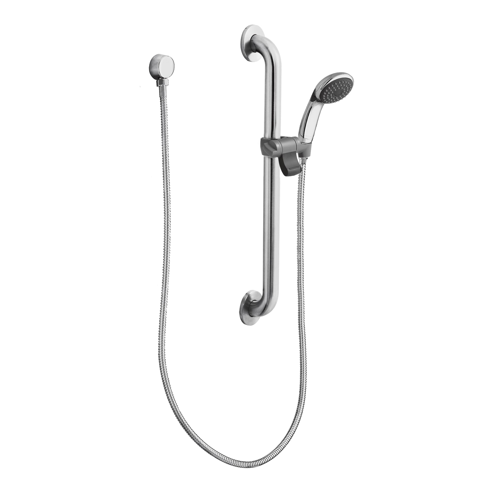 Moen 52224GBM25 業務用スライドバー/グラブバー ハンドシャワーシステム 2.5gpm、クローム