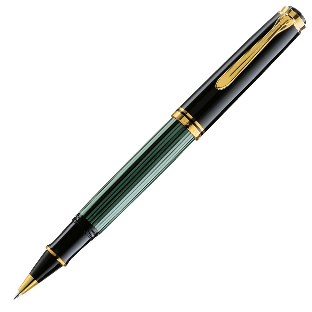 Pelikan Souveran R800 ローラーボールペン ブラック/グリーン