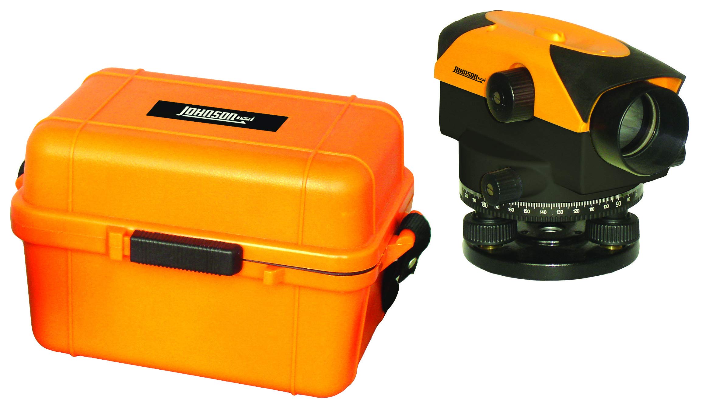 Johnson Level & Tool 40-6962 バブル 自動レベル ハードシェルキャリーケース付き