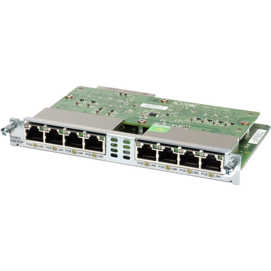 樂天商城 - Cisco EHWIC-D-8ESG-P= Eight port 10/100/1000 Etherne 141［並行輸入］