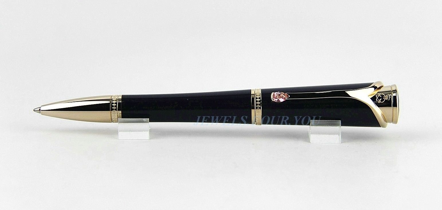 Montblanc Diva Princesse Grace De Monaco ボールペン ゴールドメッキペン (106633)