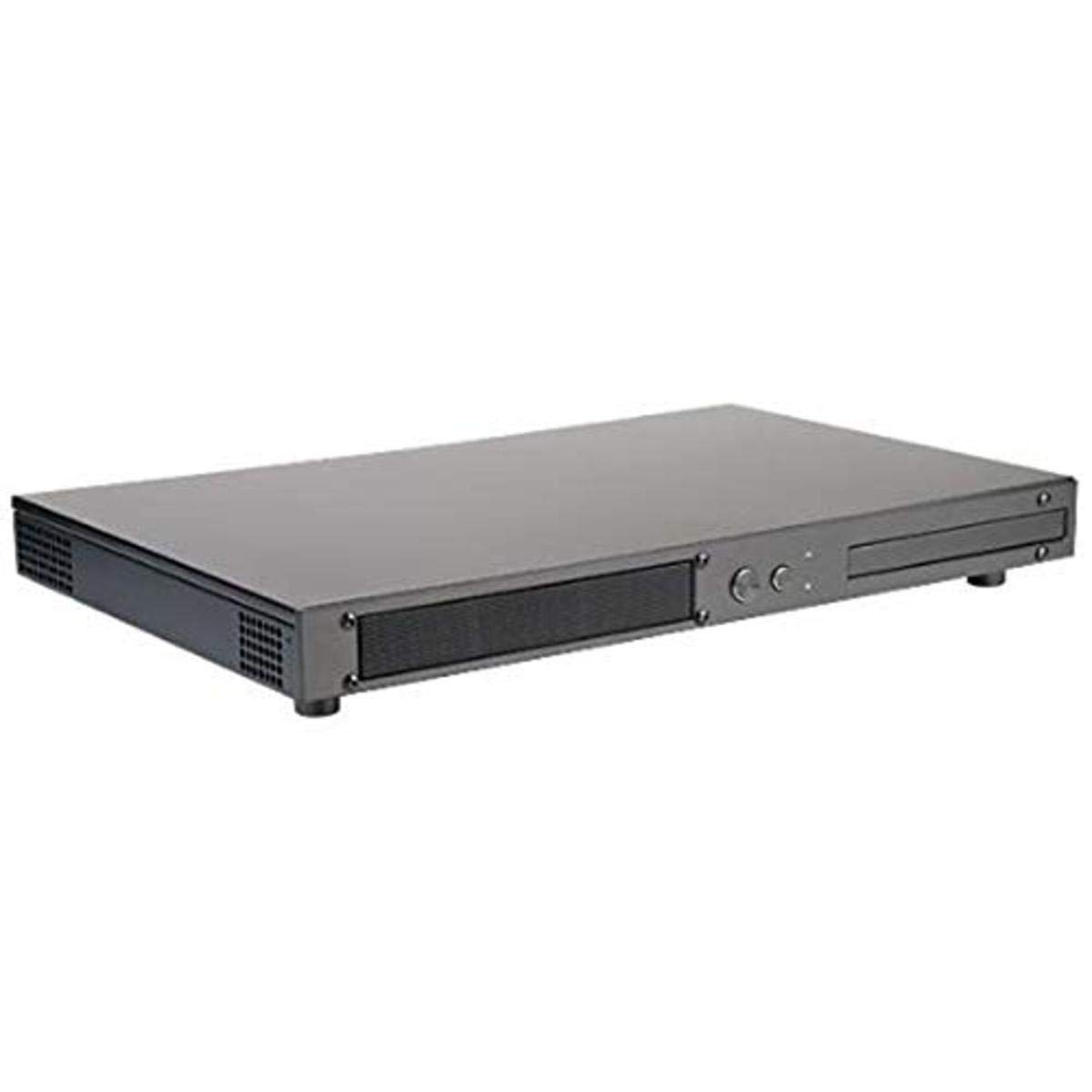 Silverstone Tek Thin Mini-ITX Media Center for Intel DH61AG Mother Board with Slim ODD Bay Case Black PT12B