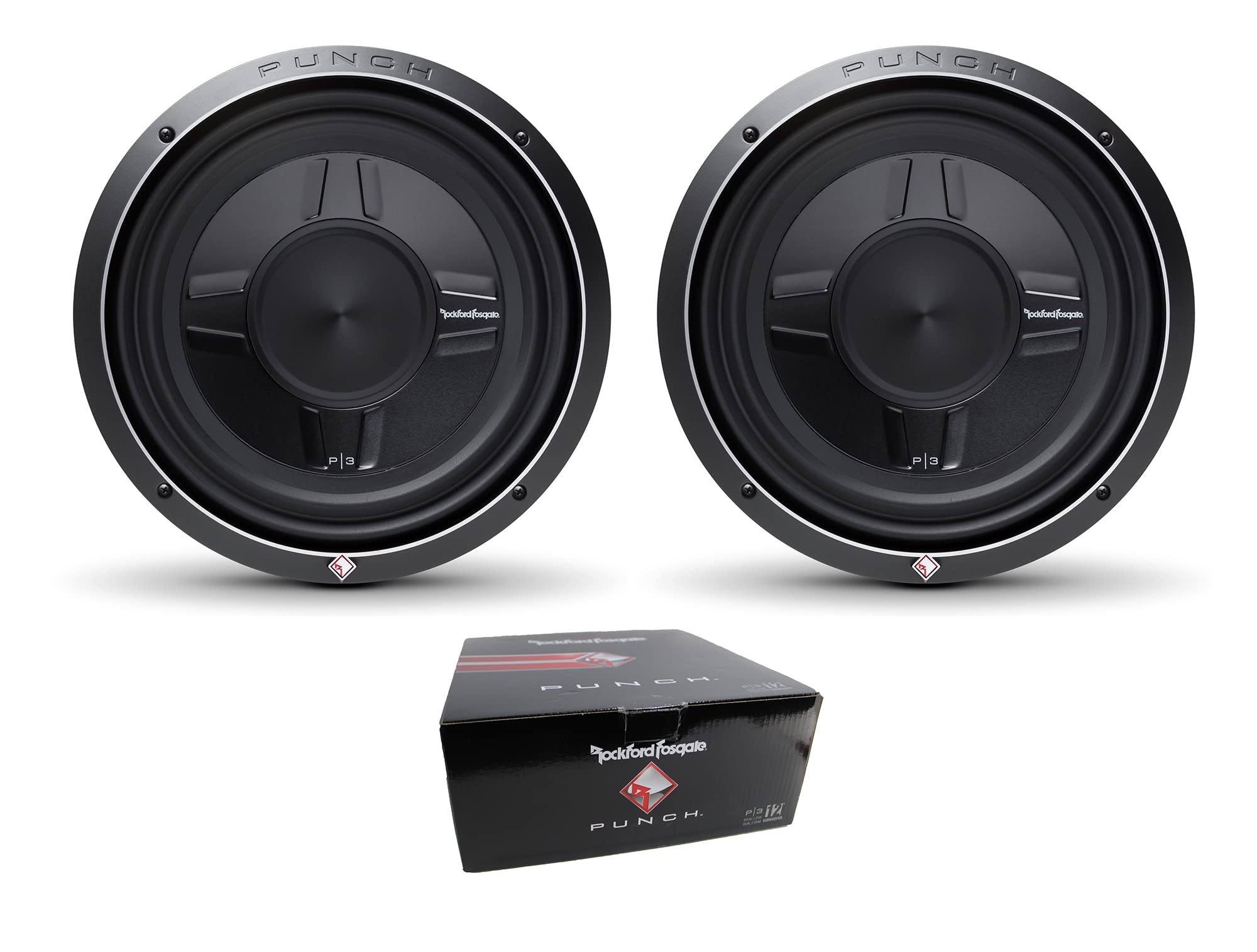樂天商城 - RockfordFosgate/P3SD2-12 30cm薄型サブウーファー/400W2ΩDVC【2012並行輸入品】