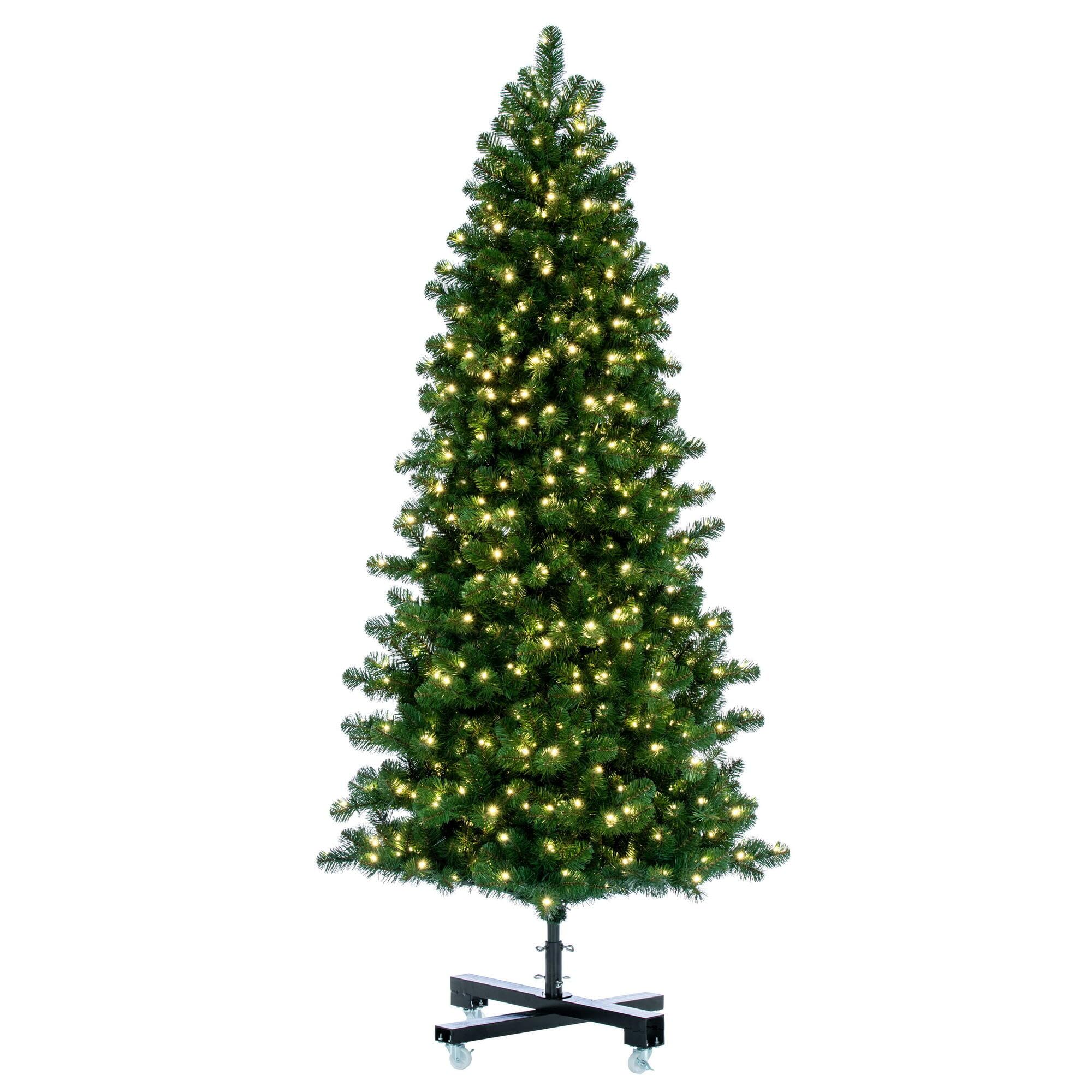 Vickerman G125076LED 7.5 ft. x 45 in. Slim Grand Teton 650WmWhtLED