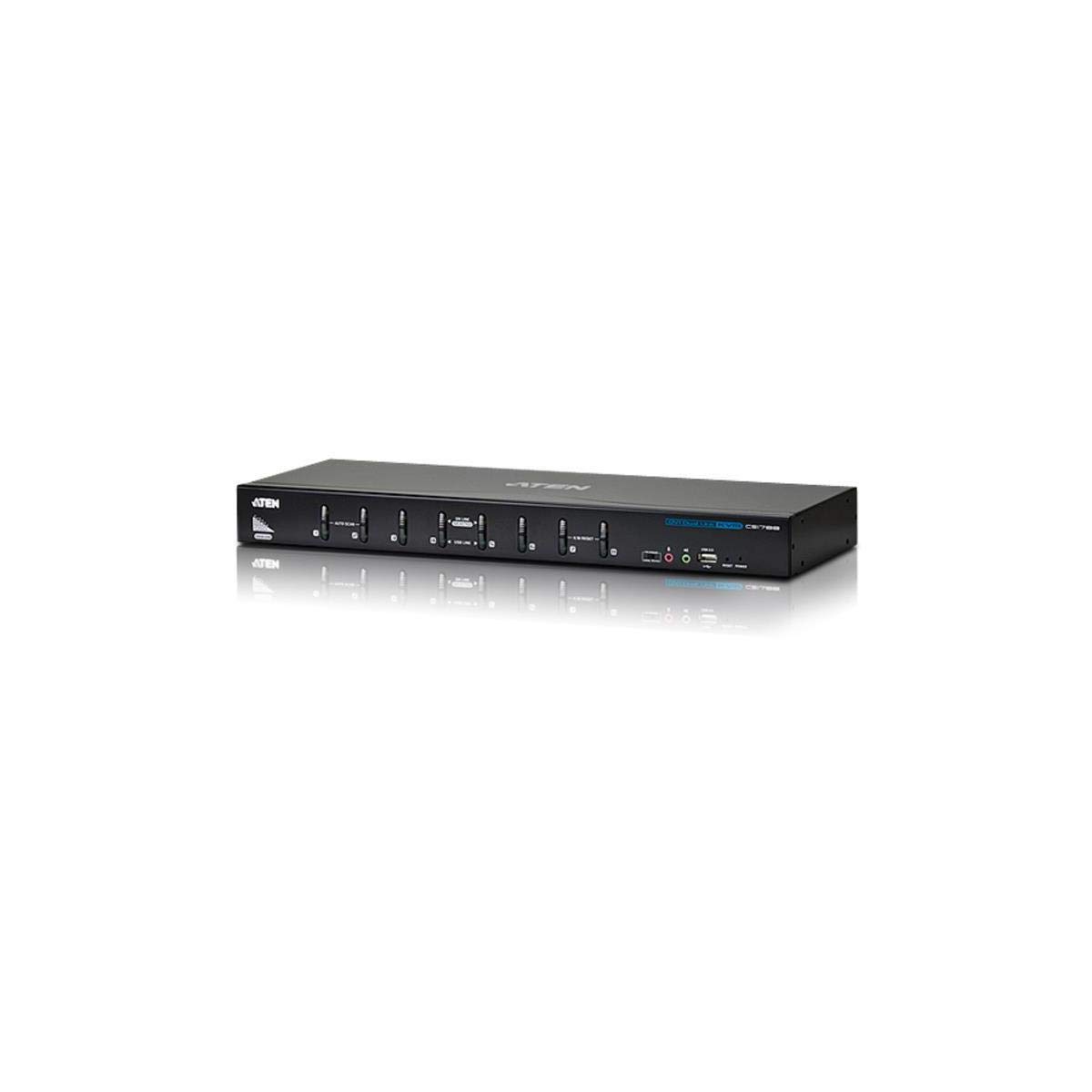8 Port Dual Link KVM Switch