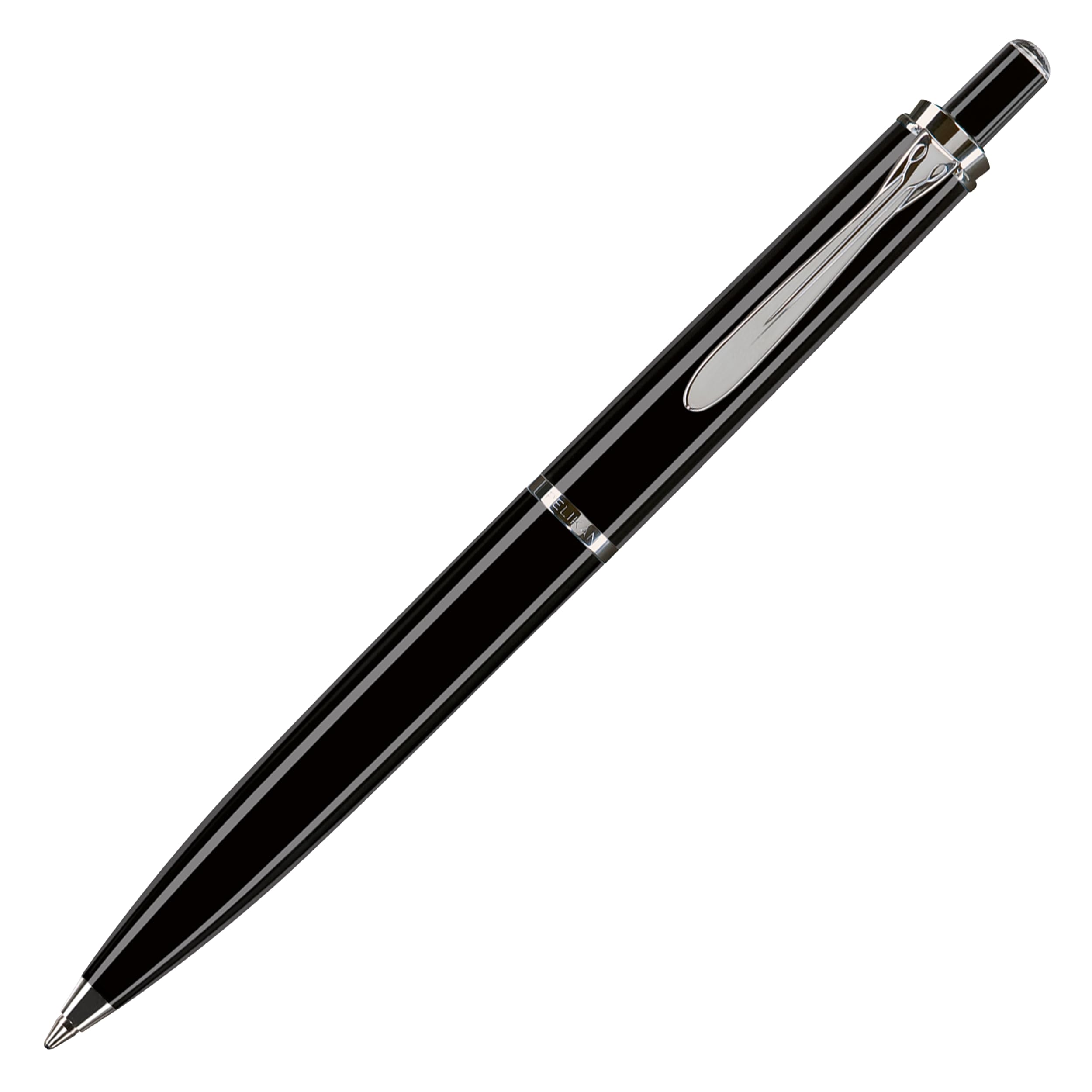 Pelikan k205ボールペンペン ブラック クロームトリム 971861
