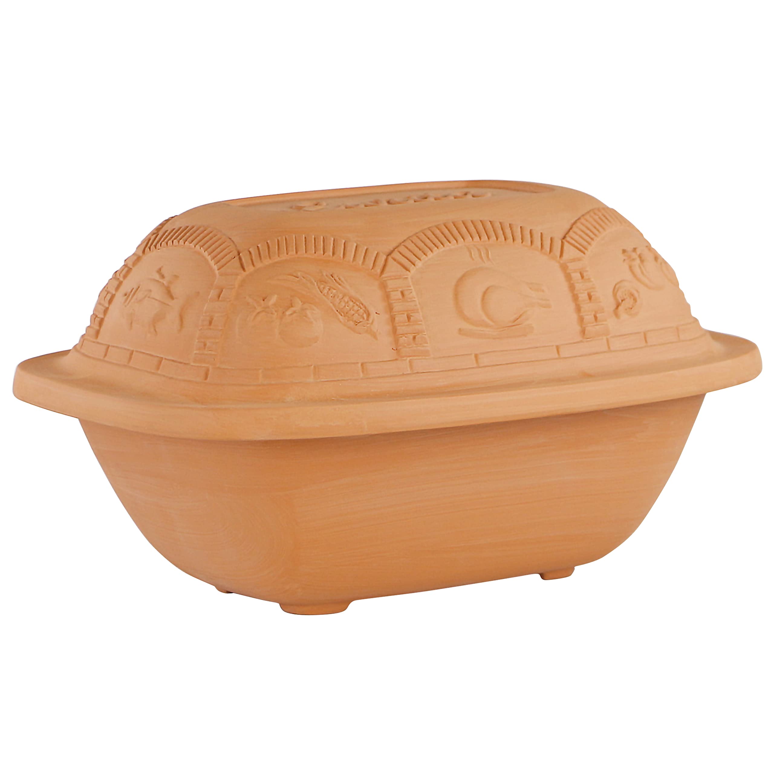 Romertopf 99109 Glazed Clay Cooker Small by Rmertopf Germany