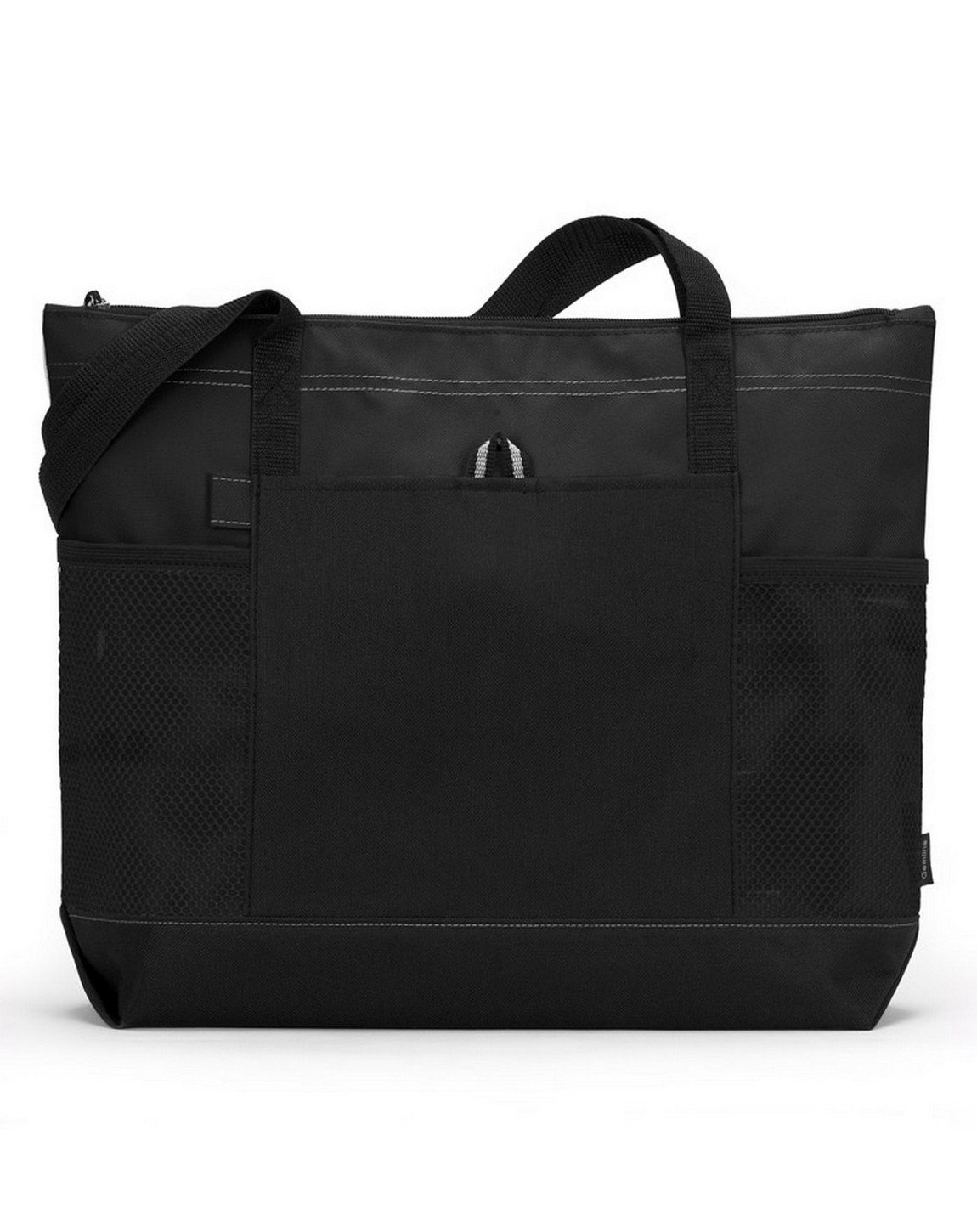 ェムラインセレクトジッパートートバッグ ブラック - ワン