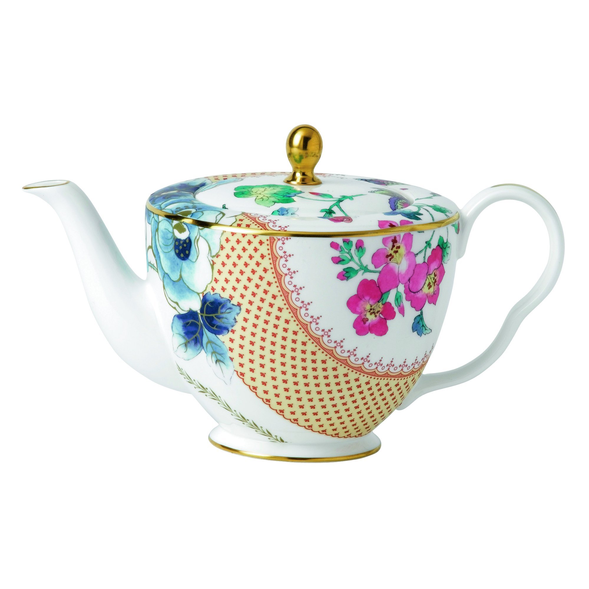 Wedgwood Butterfly Bloomティーポット1l、マルチby Wedgwood