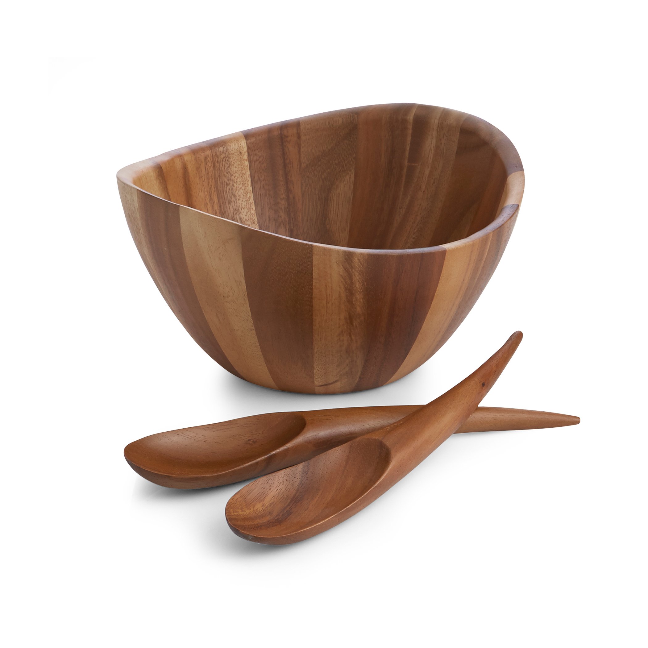 Nambe Harmony 3-Piece Salad Set by Nambe