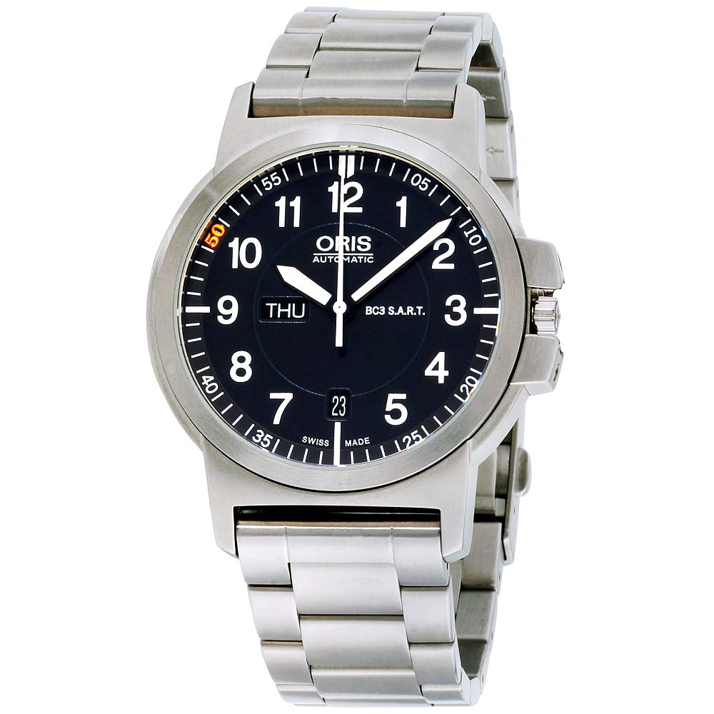 Oris BC3 アドバンス 曜日日付 自動メンズ腕時計 01 735 7641 4164-07 8 22 03