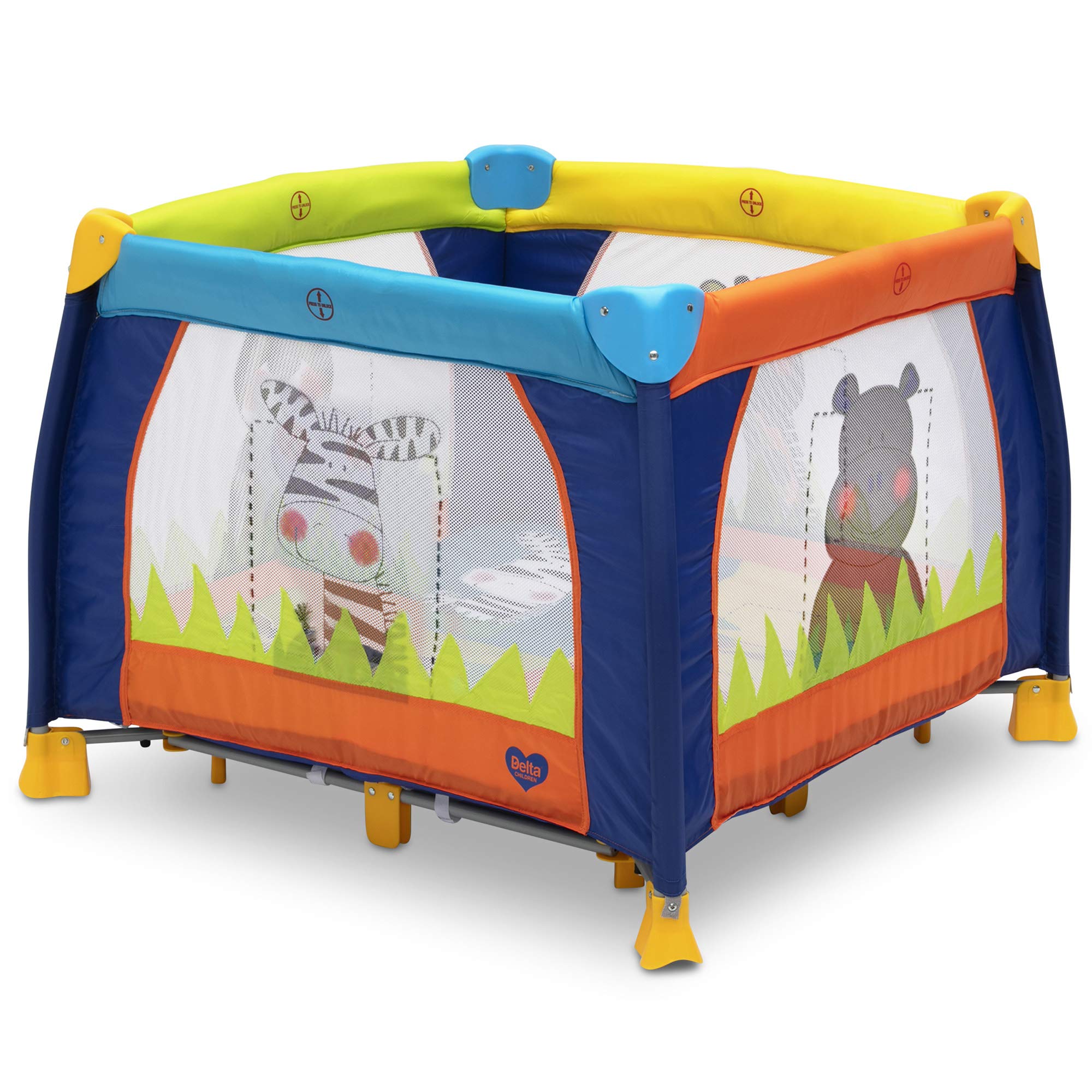 Delta Children 36 x 36 Play Yard Fun Time 141［並行輸入］