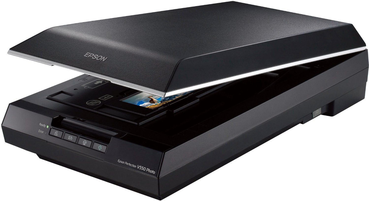 Epson Perfection V550 Color Photo Image Film Negative & Document Scanner with 6400 dpi (B11B210201) [並行輸入品]