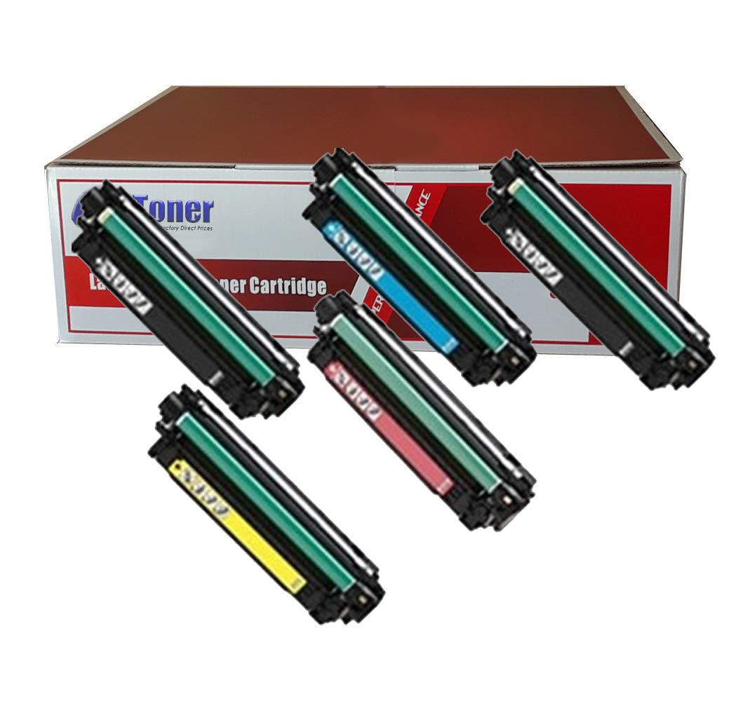 Generic HP ce740 a ce741 a ce742 a ce743 a variation- 1Set & 1xBalck