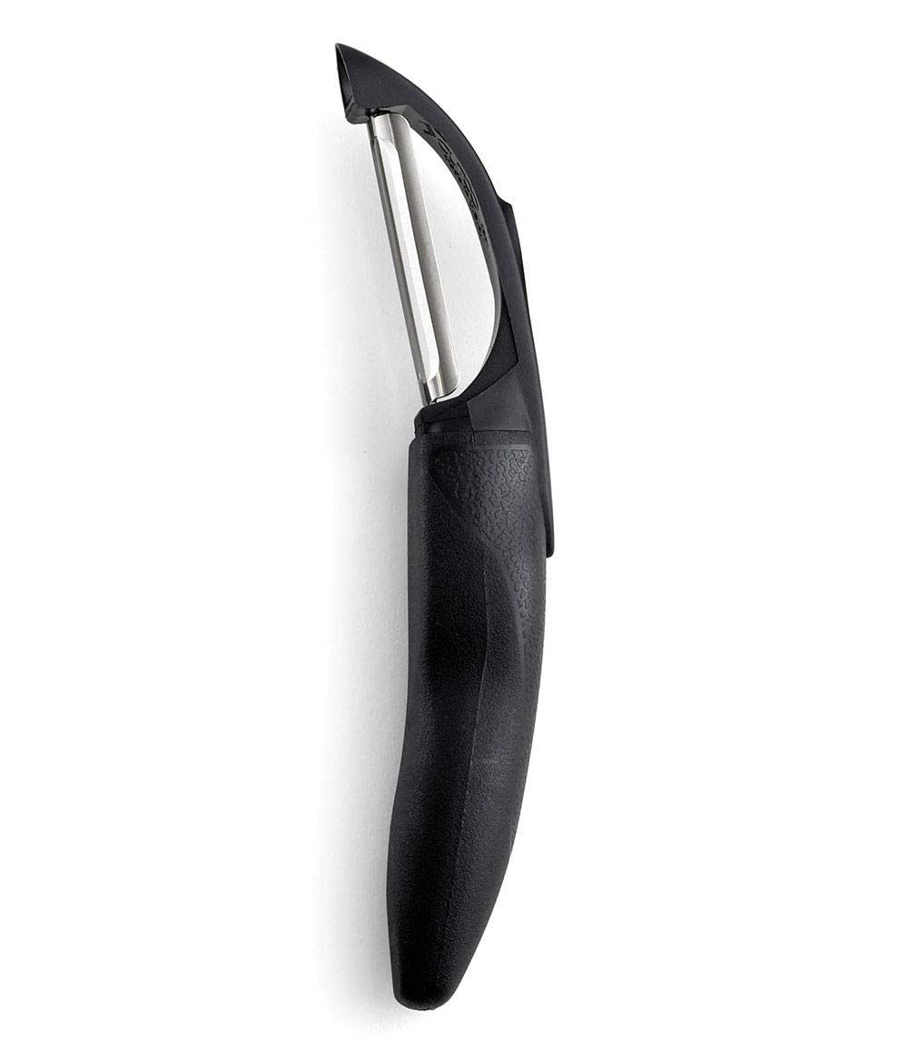 Refill Ink - Cutco Cutlery 工場が提供するプラスチック袋の高炭素ステンレスブレードと黒ハンドル内モデル1501 CUTCO野菜ピーラー