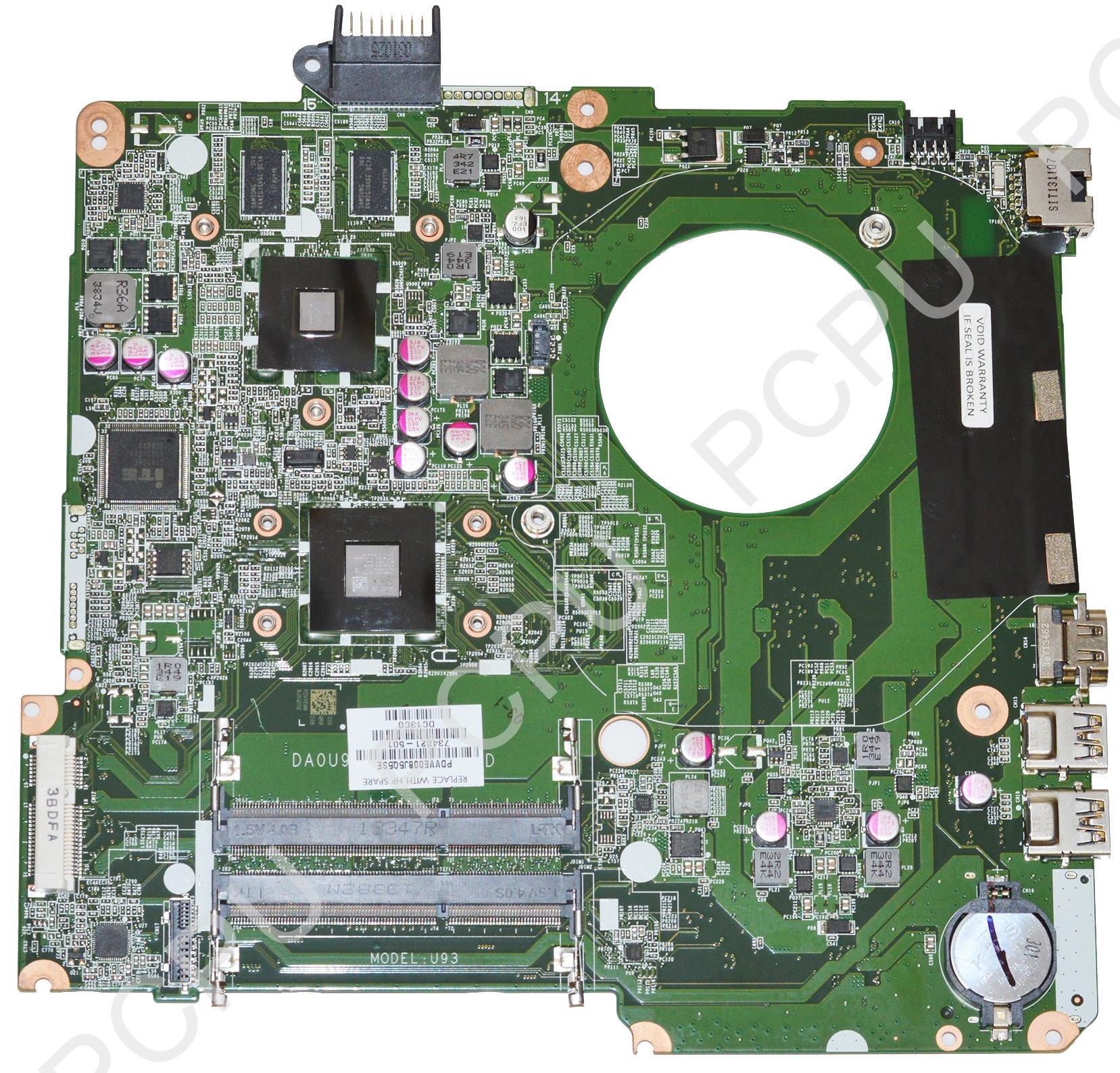 Sparepart : HP MB DSC 8670 M 1 G a6 ? 5200 STD、734821 ? 501