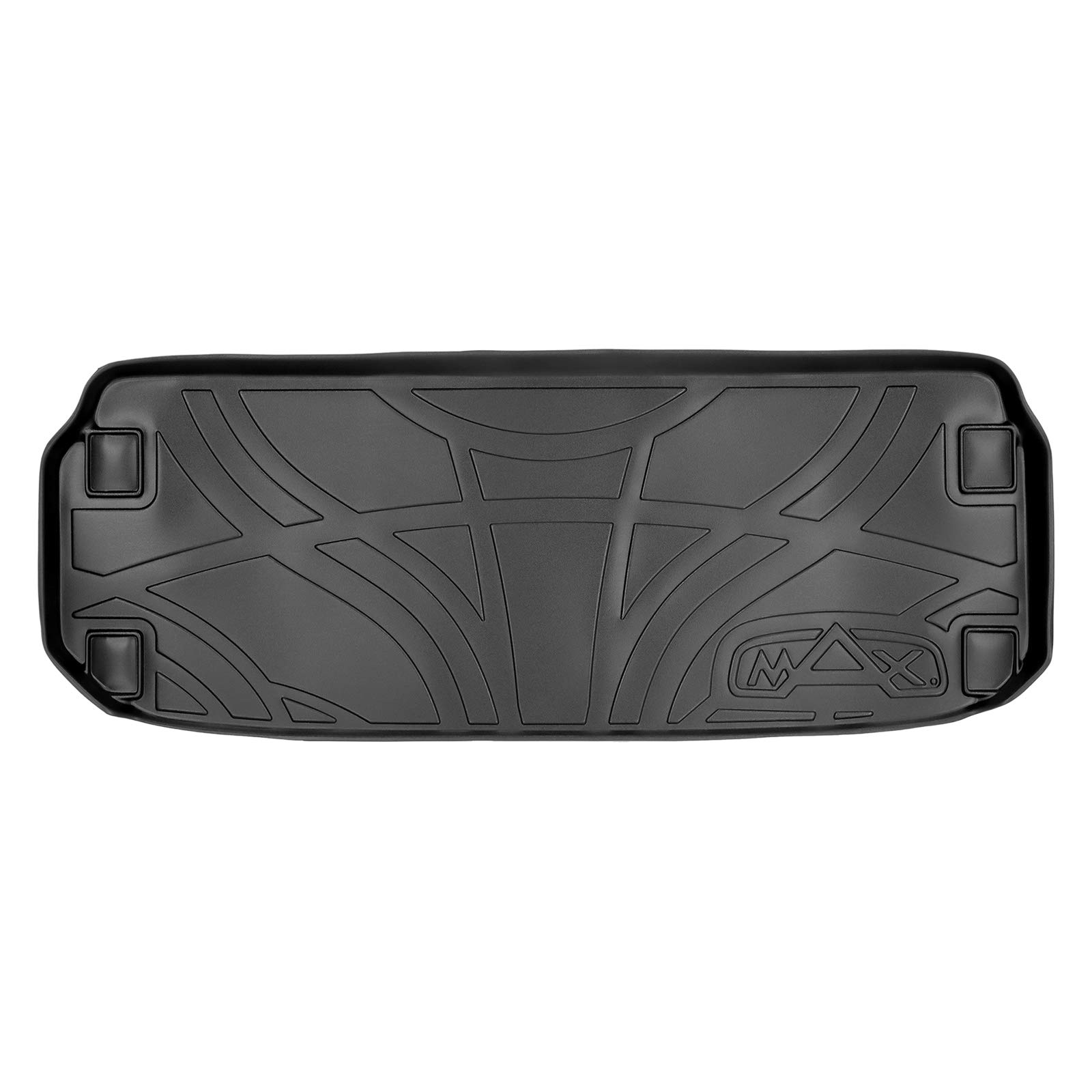 MAXTRAY All Weather CargoライナーフロアマットBehind 3rd Rowシートブラックfor 2013 ? 2018年日産パスファインダー/ 2013 Infiniti jx35 / 2014 ? 2018 qx60