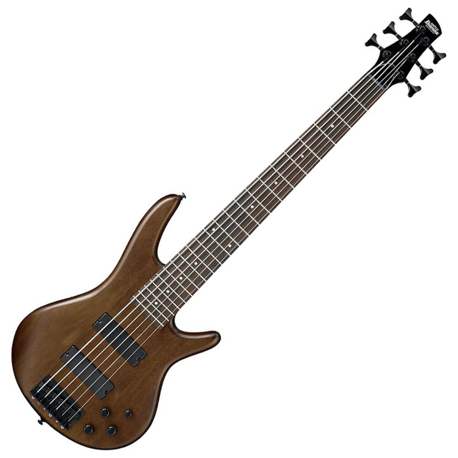 Ibanez アイバニーズ 6弦ベース GSR206 6-String Electric Bass Walnut Flat finish Rosewood fretboard［並行輸入］