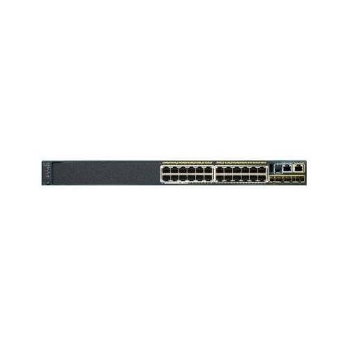 Cisco Catalyst ws-c2960s-24ps-lイーサネットスイッチ???24ポート???5スロット???24?x 10?/ 100?/ 1000base - T???Power Over Ethernet???4?x SFP ( mini-gbic ) 1?x Stackingモジュールスロット