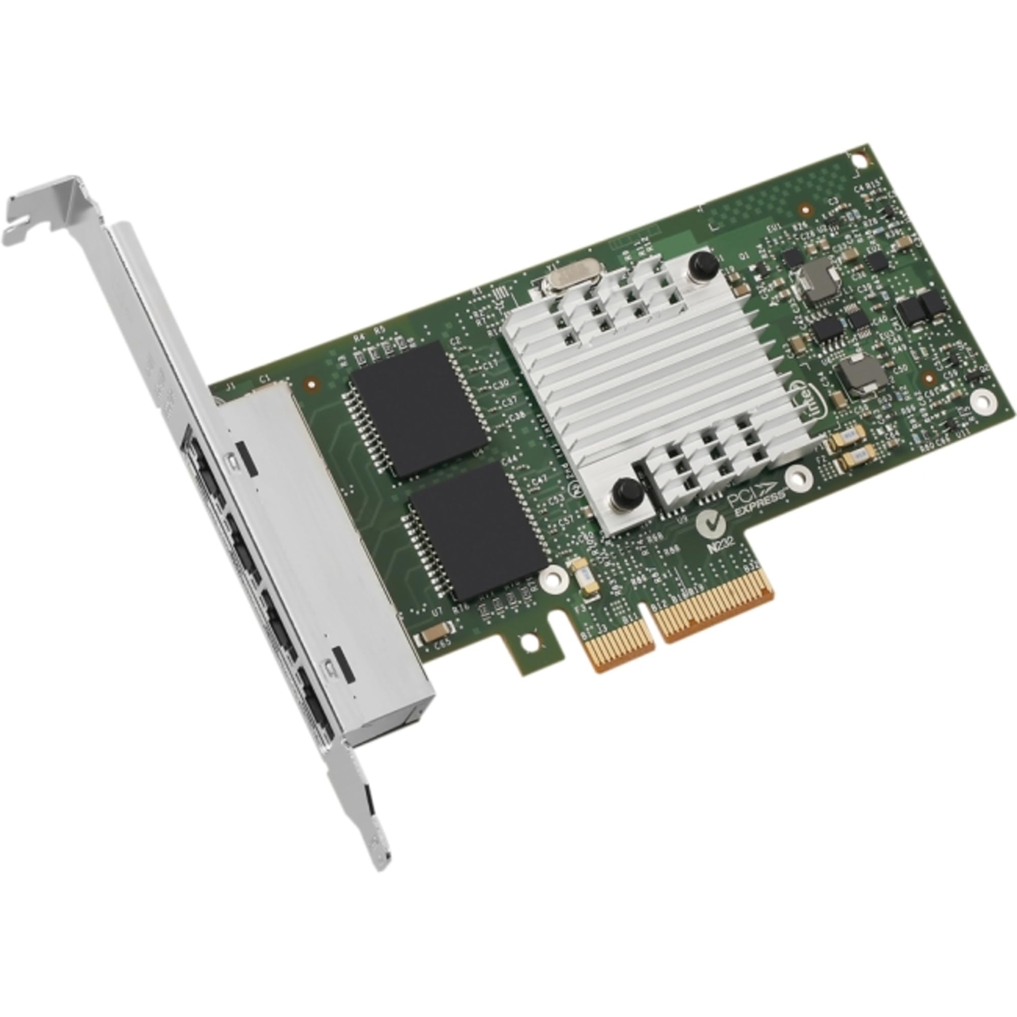 Hewlett Packard - Intel E1G44HTBLK I340-T4ギガビットイーサネットクアッドポートPCI-Expressサーバーアダプタ