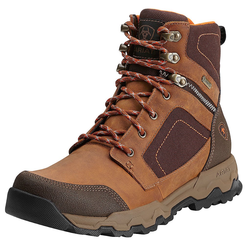 ARIAT メンズ グランドジャンクション 6インチ Gtx ラバー フロンティアブラウン。 7.5 D / Medium(Width)