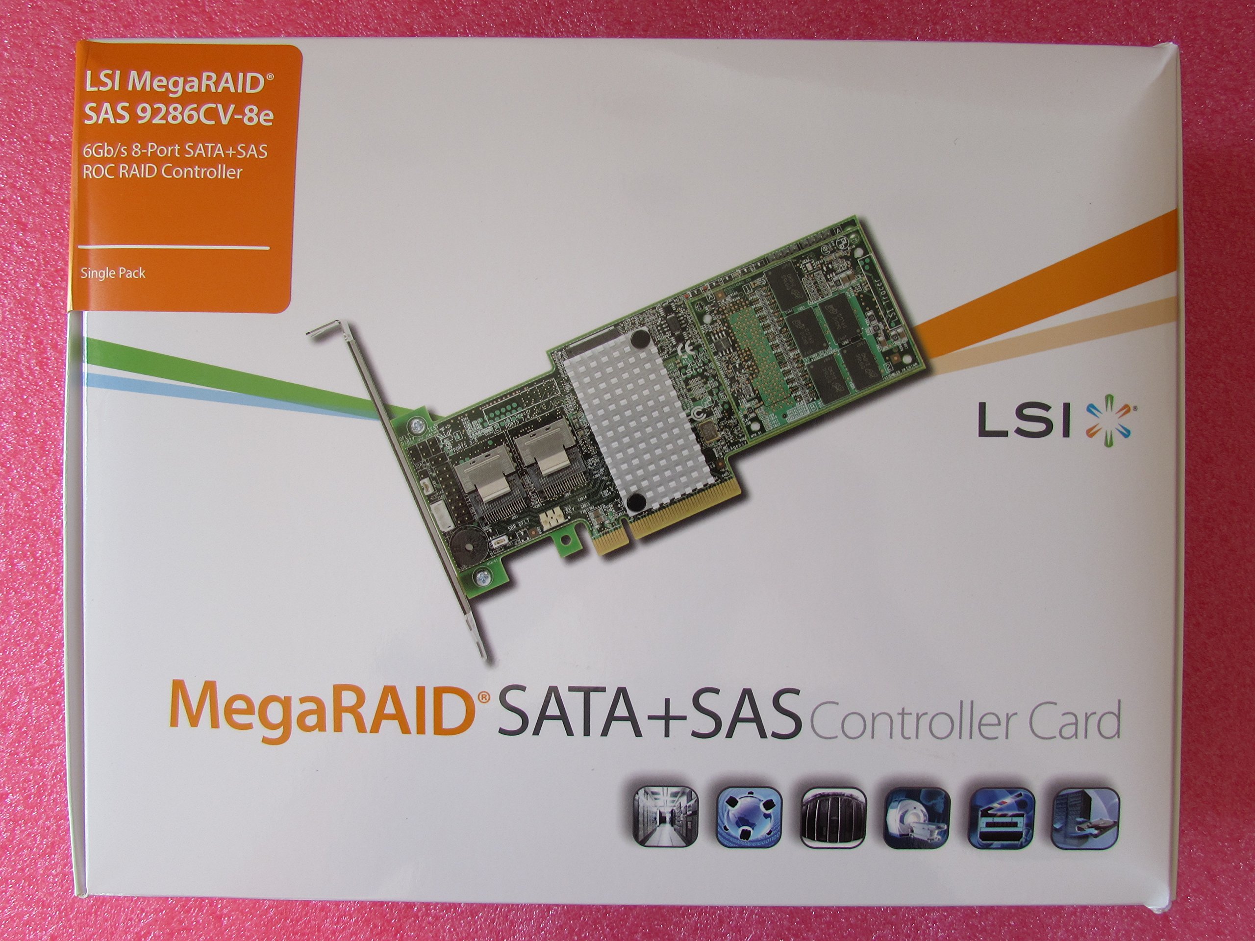 樂天商城 - LSI Logic LSI00333 MegaRAID SAS 9286CV-8e 8ポート 6Gb s PCIE3.0 1GB コントローラーカード