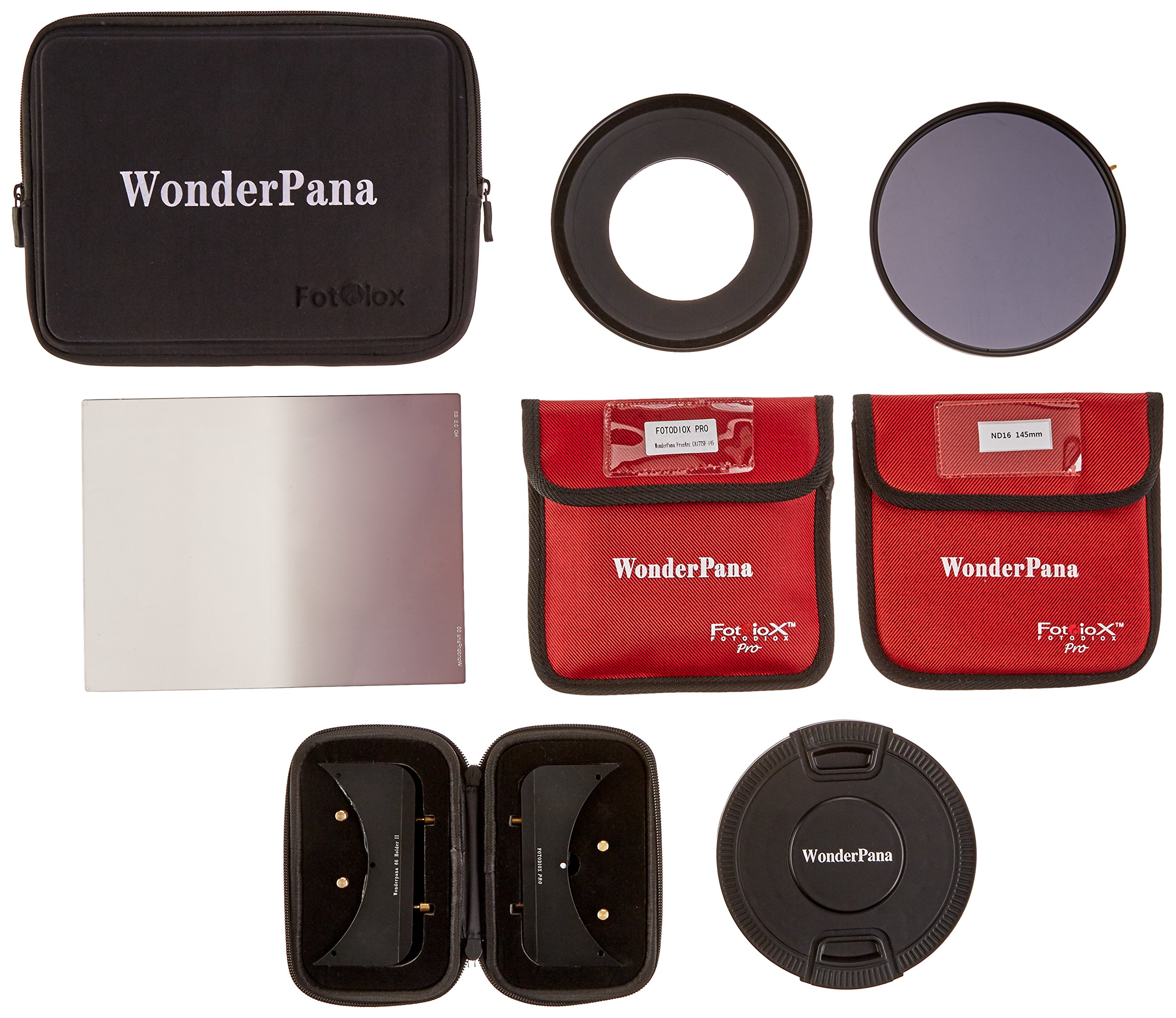 WonderPana 66 FreeArc Essentials ND 0.6SE���å� - ��ž145mm�ե��륿�������ƥ�ۥ���� ��󥺥���å� Fotodiox Pro 6.6����� x 8.5����� 0.6����� (2���ȥå�) ���եȥ��å�����å�ND��145mm ND16 (4���ȥå�) �ե��륿�� Canon 17mm TS-E Super Wide Tilt/Shift f