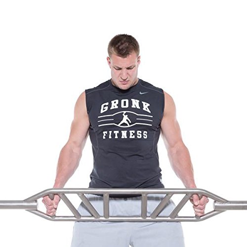 Gronk Fitness スイスバー 商用グレード マルチグリップ フットボールバー 万能上半身筋力トレーニング用 global-laboratory-10061966 global研究所 パッケージ画像