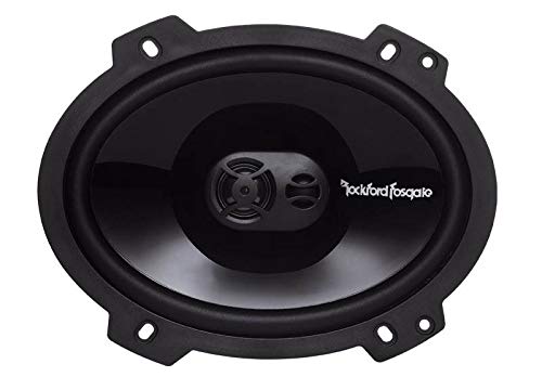 2) Rockford Fosgate P165 6.5インチ 110W 2ウェイ + 2) P1683 6x8インチ 130W 3ウェイ カースピーカー