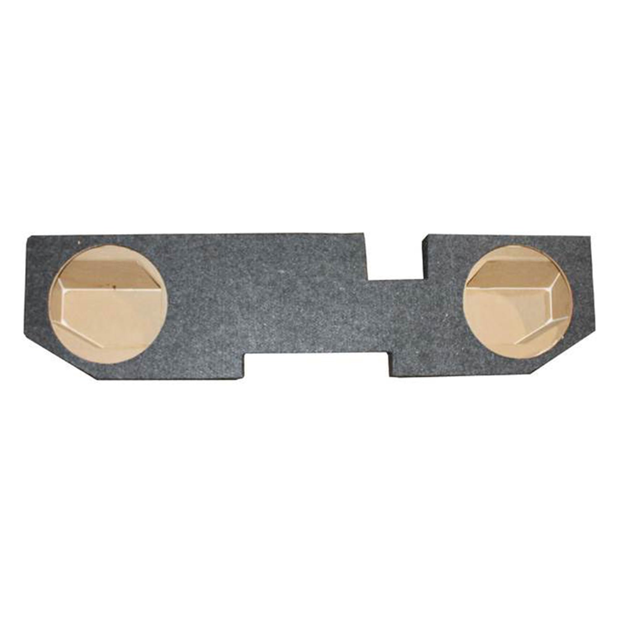 Q Power DODGE10 4DOOR Dual 10-Inch Custom Fit for Dodge Quad Cab 4-Door Speaker Box by Q Power