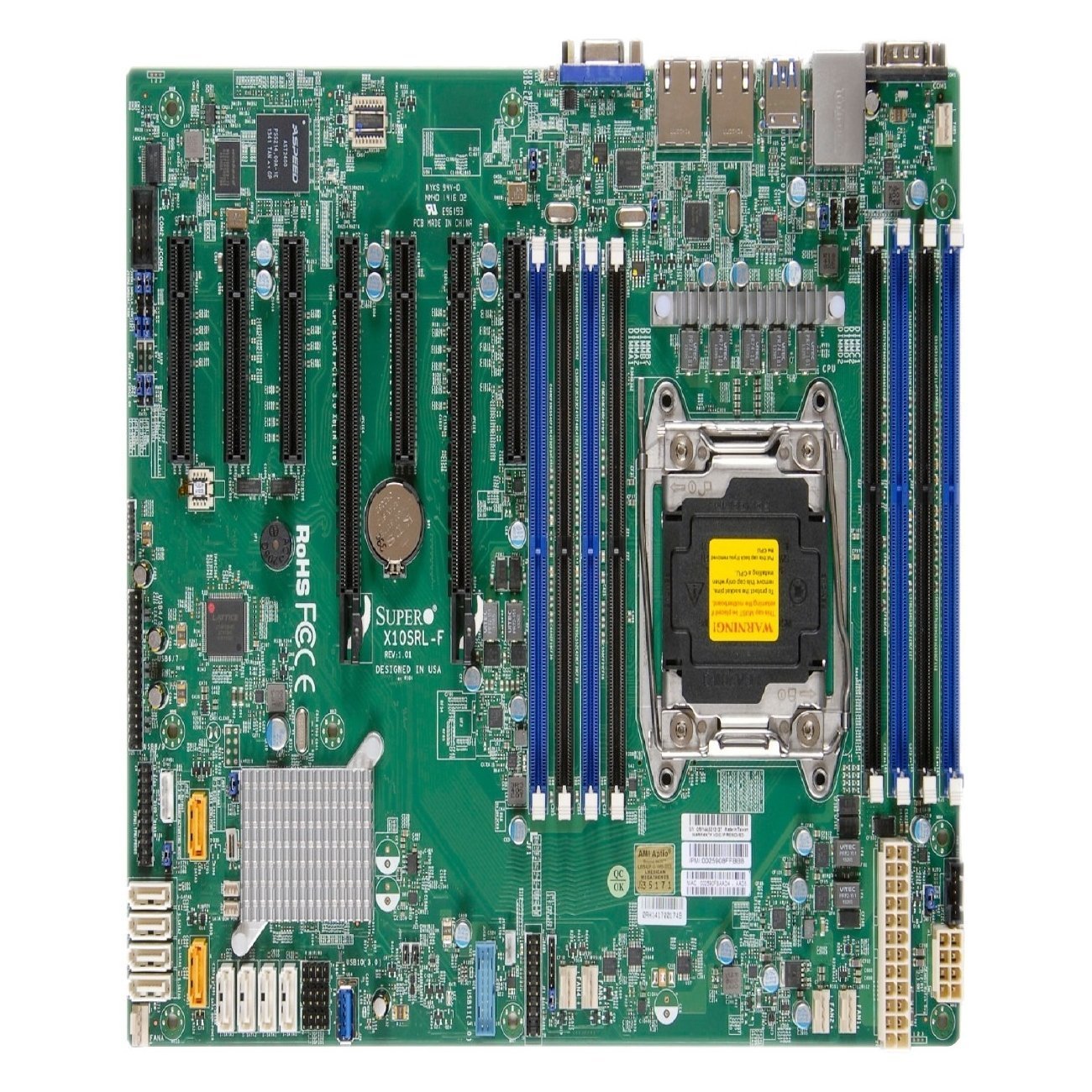 樂天商城 - Supermicro マザーボード MBD-X10SRL-F-B Xeon E5-1600/2600v3 LGA2011 C612 256GB DDR4 SATA ATX ブラウンボックス