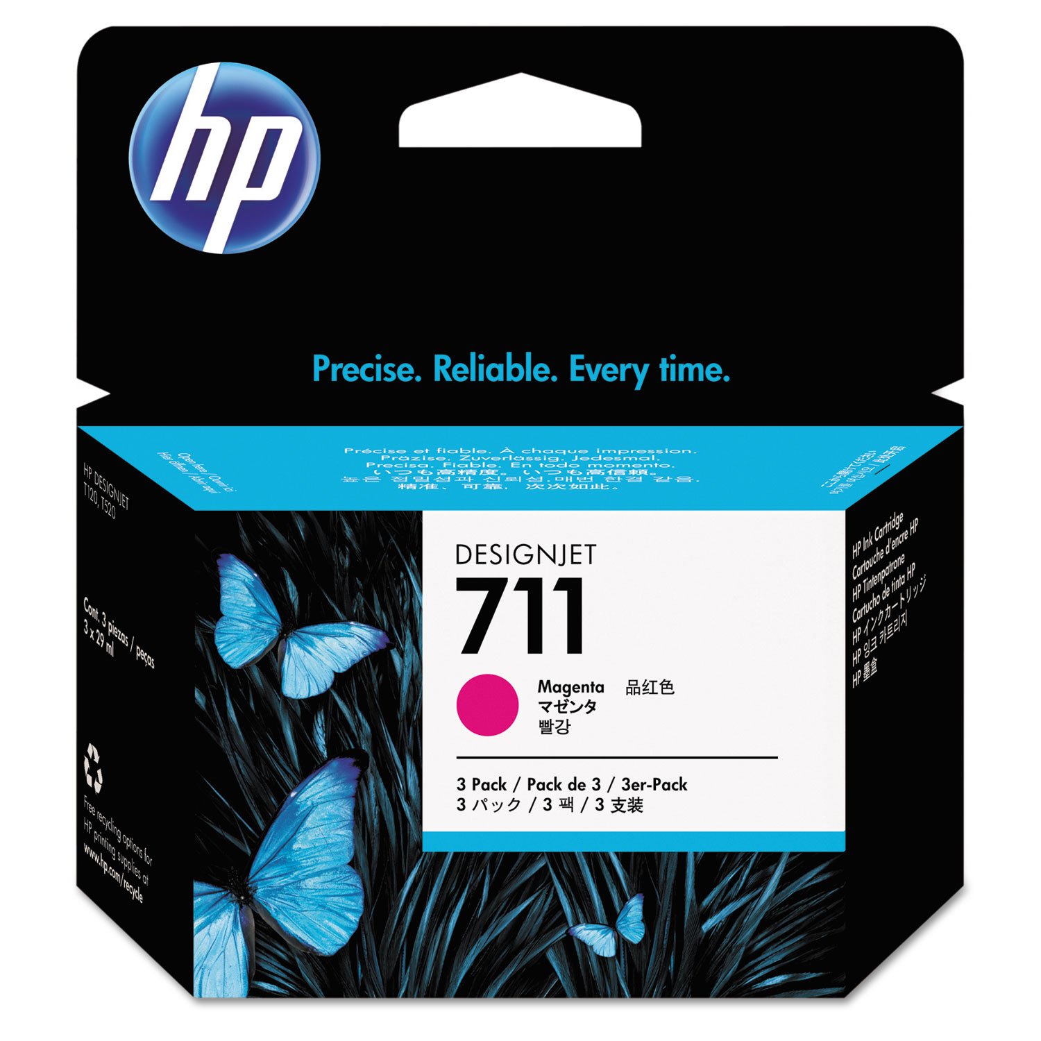 HEWLETT-PACKARD HP BR DESIGNJET T120 3個パッ�