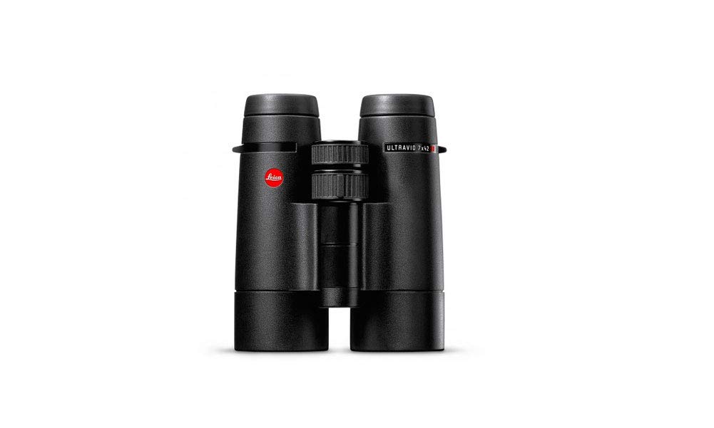 Leica 7x42 Ultravid HD Plus Water Proof Roof Prism Binocular with 8.0 Degree Angle of View Black. by Leica