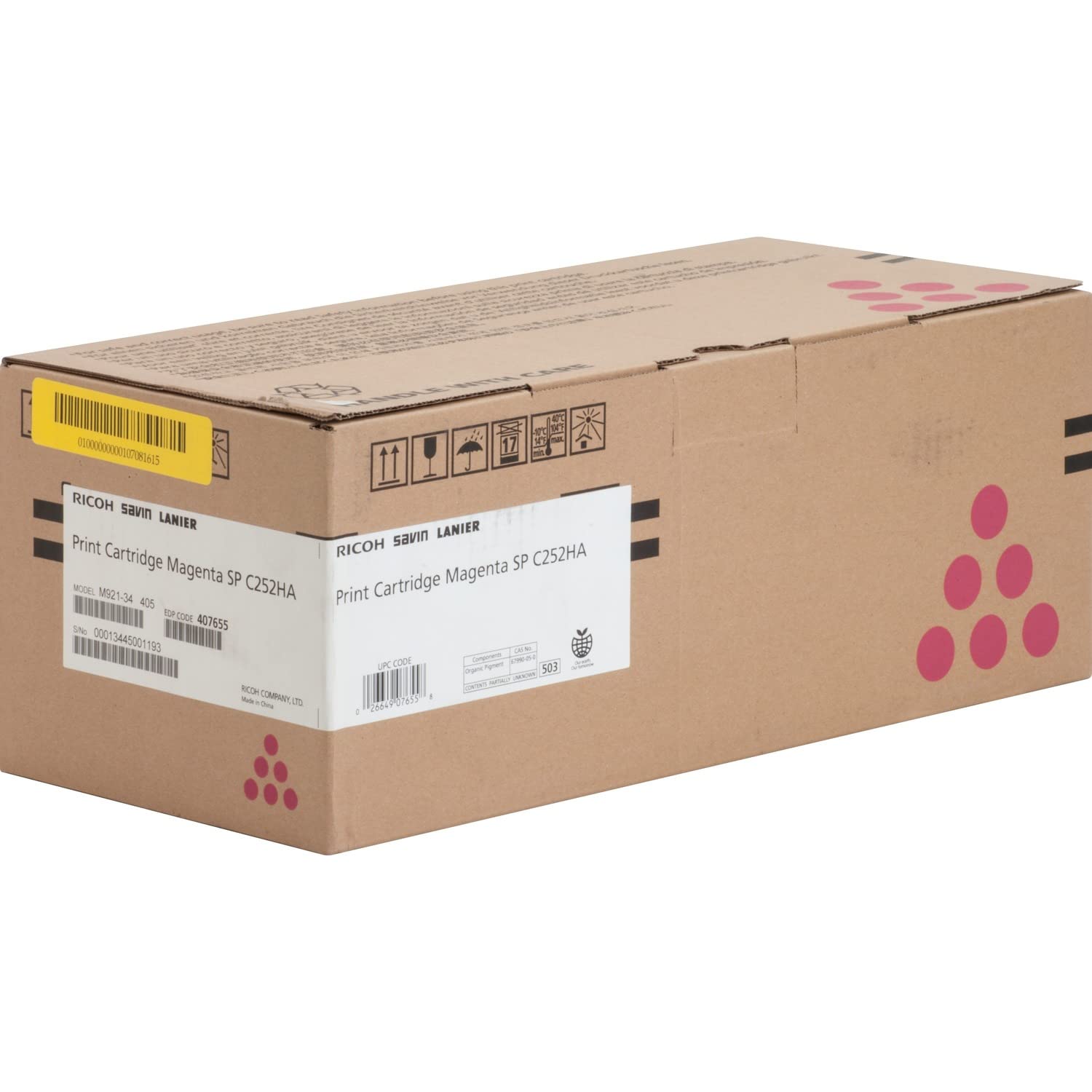 CANON - Ricoh - Magenta - original - toner cartridge - for Ricoh SP C252DN SP C252SF Aficio SP C252DN SP C252SF