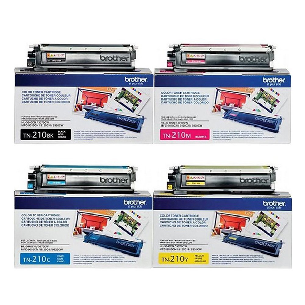 Brother hl3045cnトナーセットブラック2200 /カラー1400 Yield