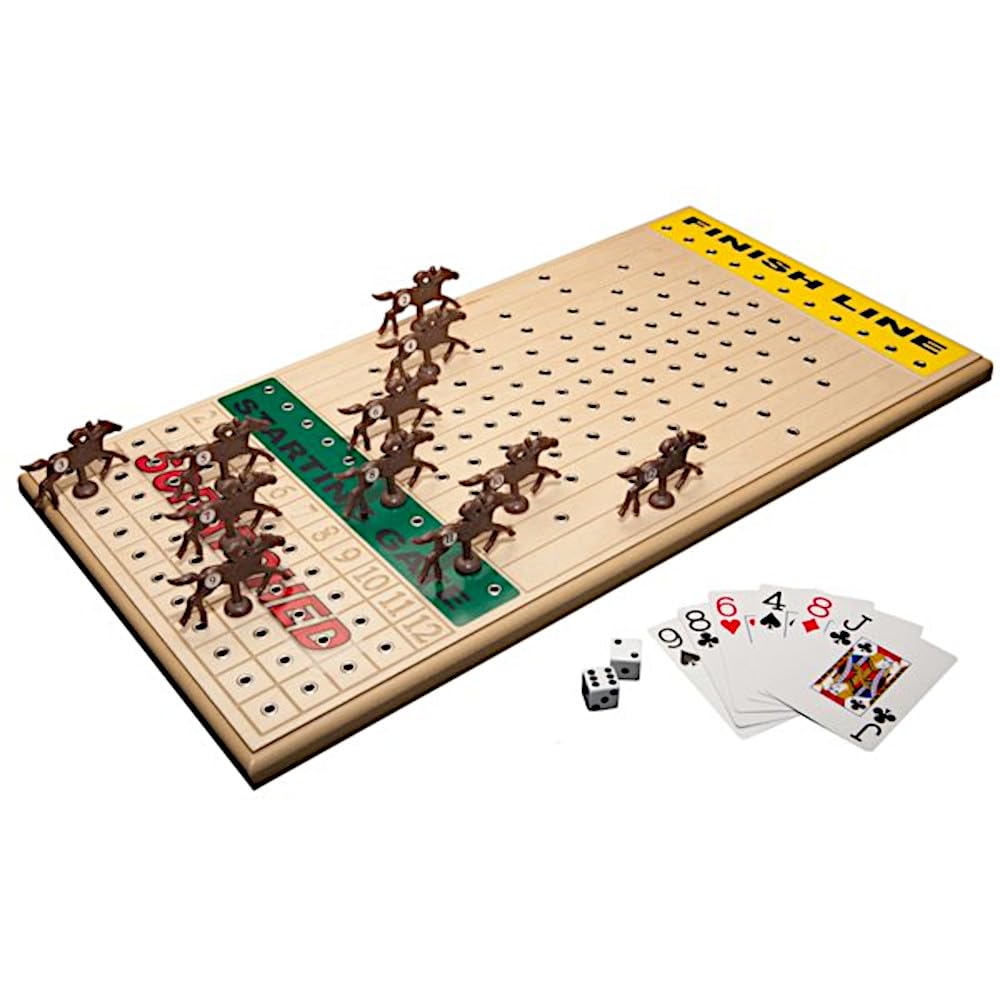 Across The Board 馬術ゲームトップ メープル材