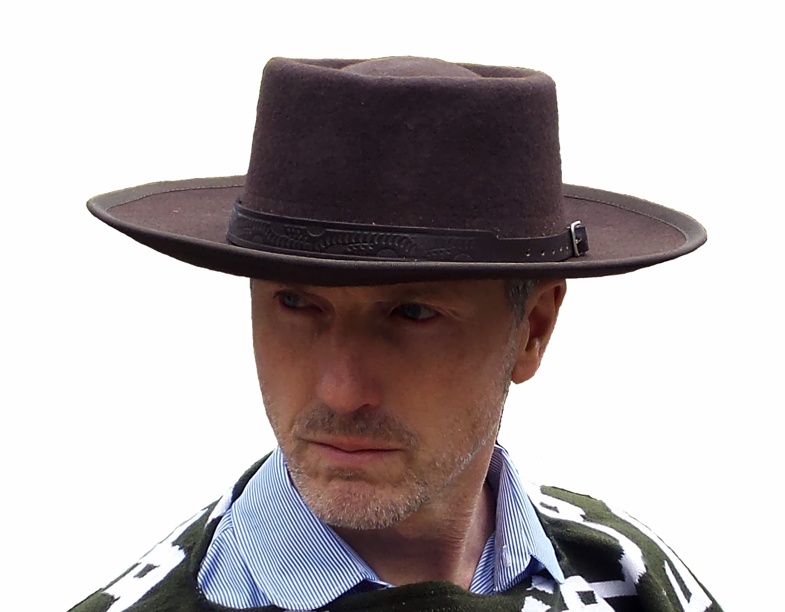 クリント・イーストウッドSpaghetti Western Cowboy Hat ? Rabbit Fur ? Greatクリスマスギフト US サイズ: L カラー: ブラウン