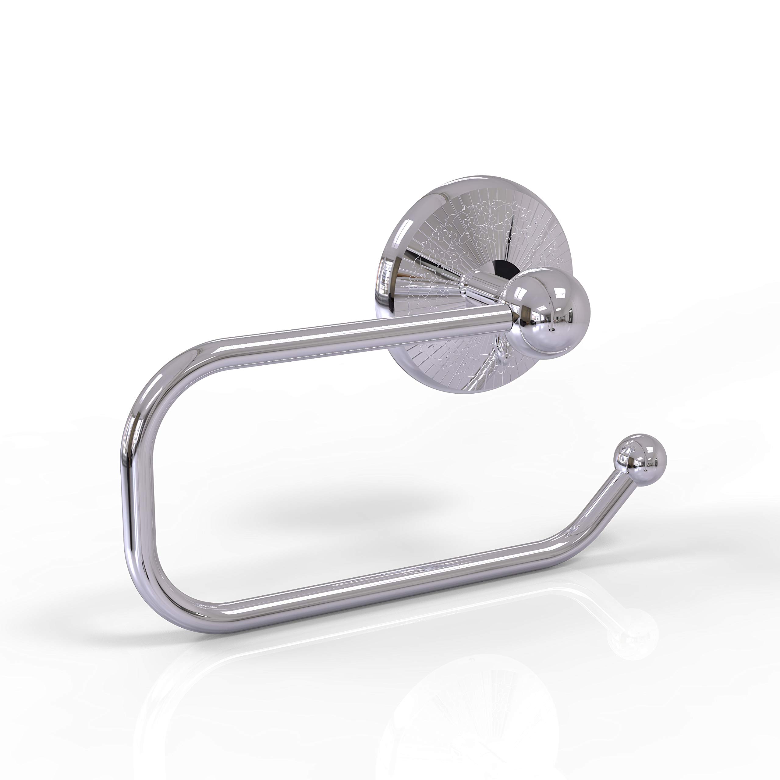 Allied Brass MC-24E-PC Monte Carlo Collection European Style Tissue Toilet Paper Holder Polished Chrome