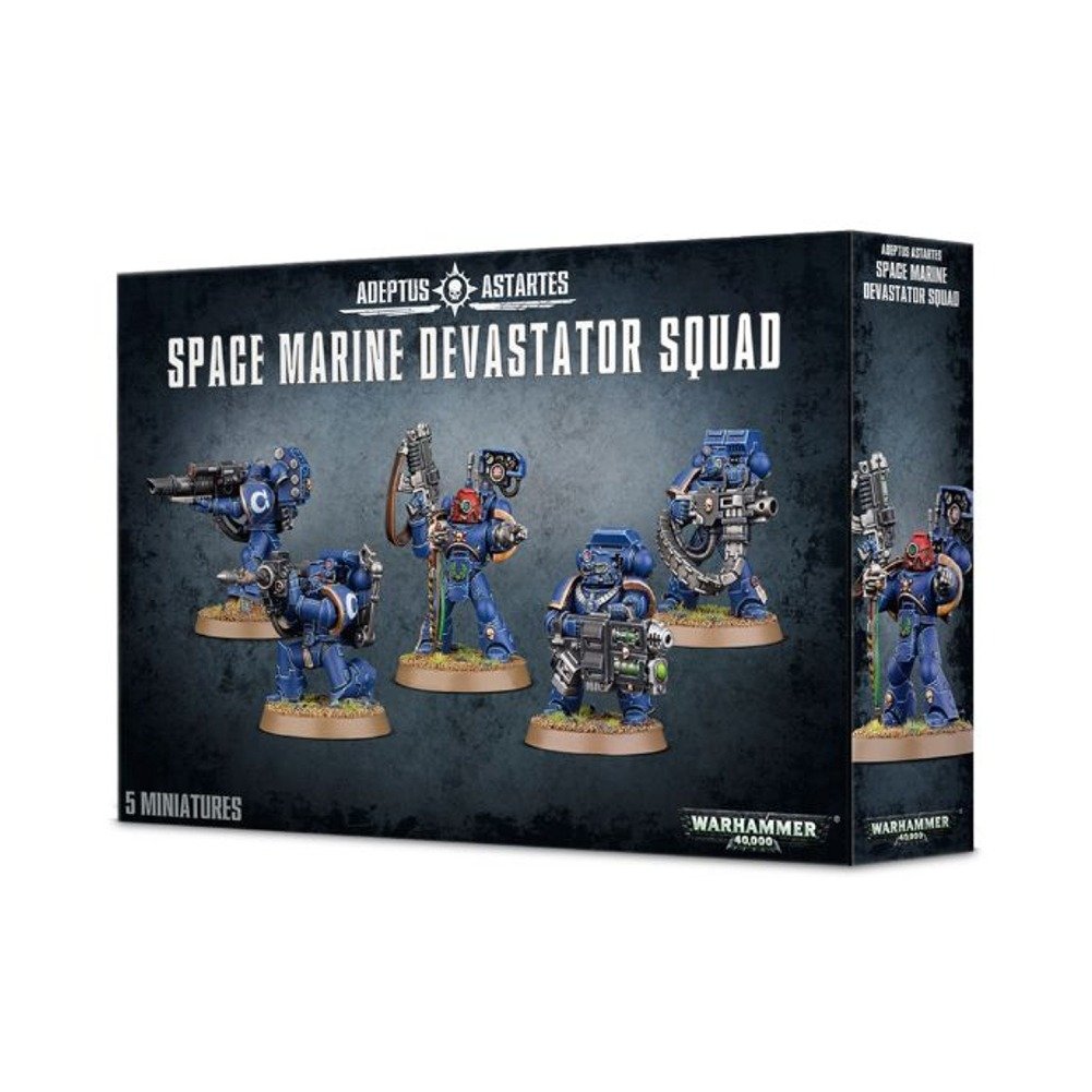 WARHAMMER SPACE MARINE DEVASTATOR SQUAD