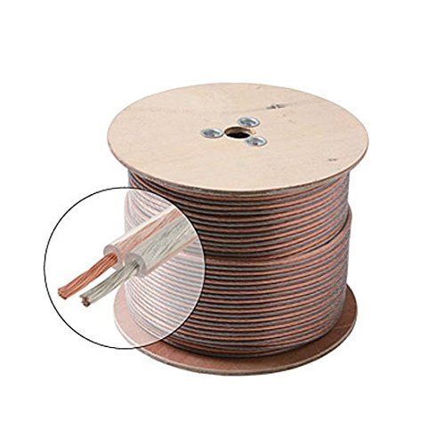 150 ft 18 AWG gaスピーカーケーブルワイヤ2導体銅偏光バルク高パフォーマンスサウンド品質酸素オーディオスピーカーケーブルStranded柔軟な、by NACワイヤおよびケーブル