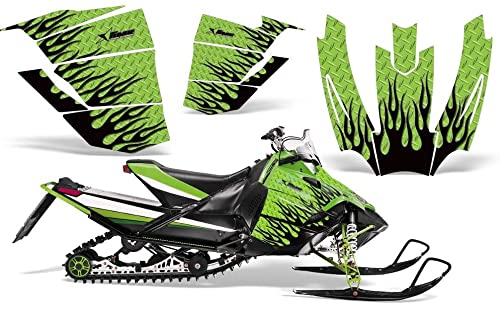 2008 ? 2011 ARCTIC CAT Pro Race 500 / 600 AMRRACING Sledグラフィックスデカールキット ? ダイヤモ..